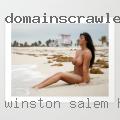 Winston Salem horny women